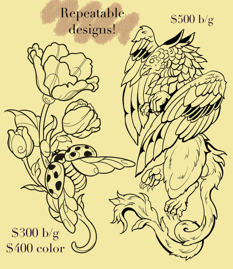 Griffin & Tulips $300+